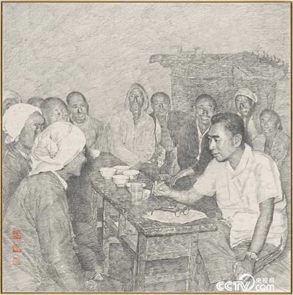 1961年年初,周恩来在河北邯郸地区调查研究。