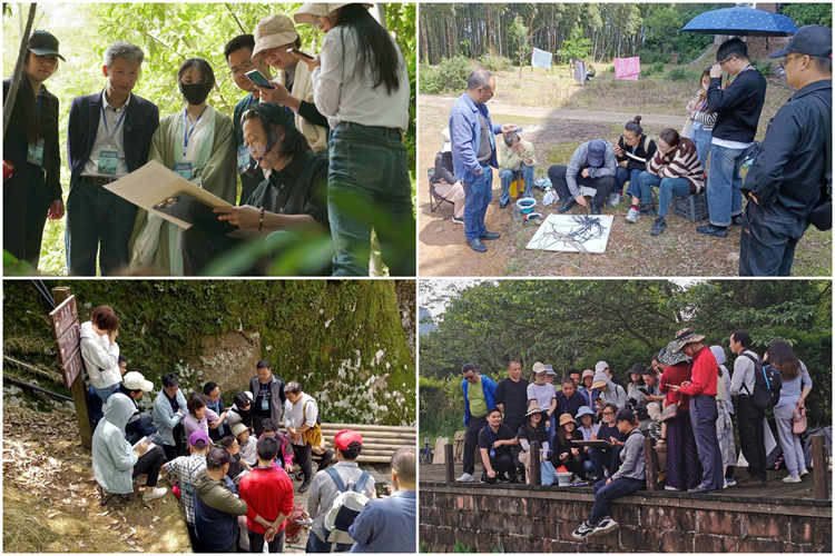 14 陈鹏等老师带学员外出写生.jpg 14 陈鹏等老师带学员外出写生.jpg